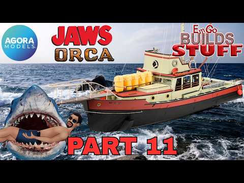 Agora Models Jaws Orca Kit (Part 11): EmGo Builds Stuff