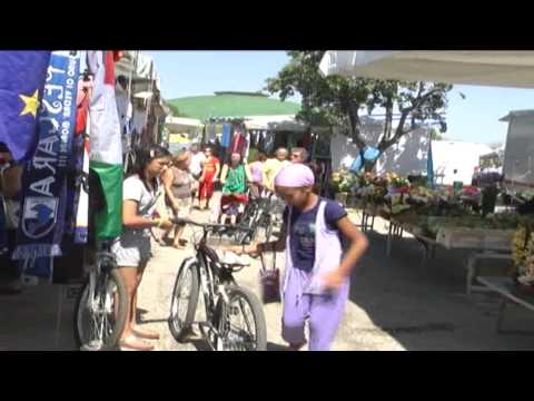 ONDA TG 16.07.2014 - PIAZZA GARIBALDI  INIZIO LAVORI GIOSTRA CAVALLERESCA