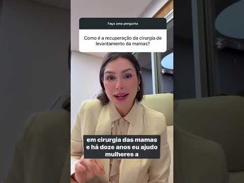 Como é a recuperação da mastopexia? | Dra. Juliana Pacca