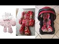 DIY Baby Car Seat/Stroller Cushion(seat cover)