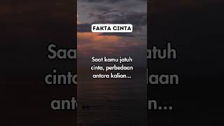 Download lagu Saat kamu jatuh cinta, perbedaan antara kalian... #shorts #subscribe #faktacinta #quotes #viral mp3