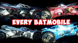 Batman Arkham Knight - All 13 Batmobiles Unlock!