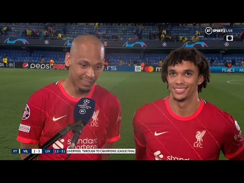 "We never make these semi-finals easy for ourselves!" Alexander-Arnold and Fabinho on Reds' comeback