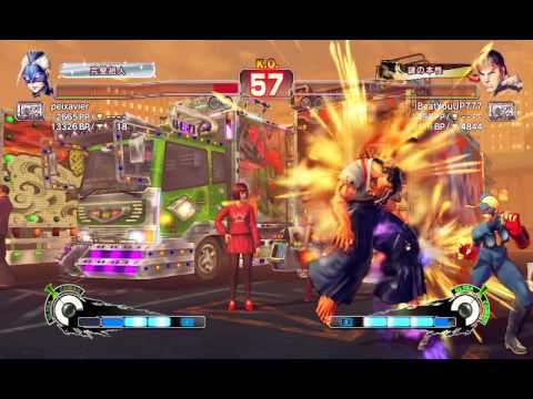 USF4 perixavier (Decapre) vs iBeatYouUP777 (Ryu) Ranked Match