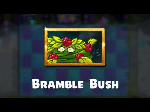 Plants vs Zombies 2 - Bramble Bush - New Plant - 9.6.1 Info