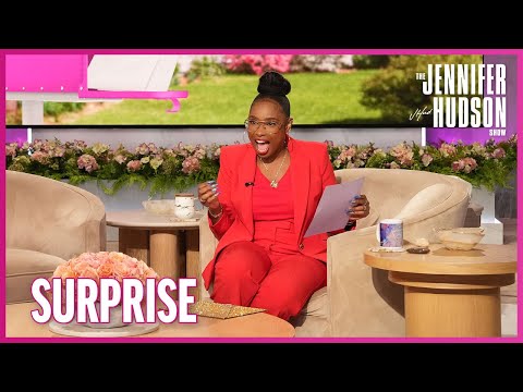 Jennifer Hudson Surprises Staff with Some Unexpected ‘Happy Mail’