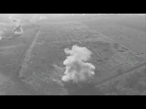 Ukrainian elite drones blow up 130 Russian T-90 Wagner tanks near Bakhmut!