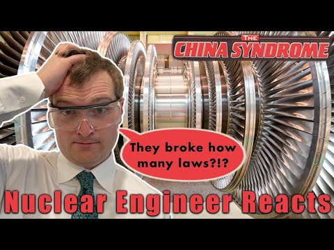 Nuclear Engineer Reacts to Turbine Trip scene from The China Syndrome