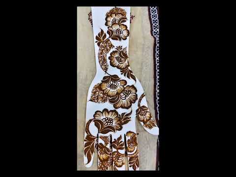 New mehndi design l floral bunch l dubai mehndi l #creativehenna#mehndiclasses