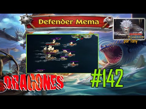 Dragones, el Resurgir de Mema "#142 - Defender Mema de Flota 142" por Tony