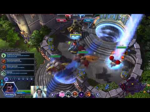 El mejor streaming de heroes of the storm con Lucifron, Enro, Song y Vortix