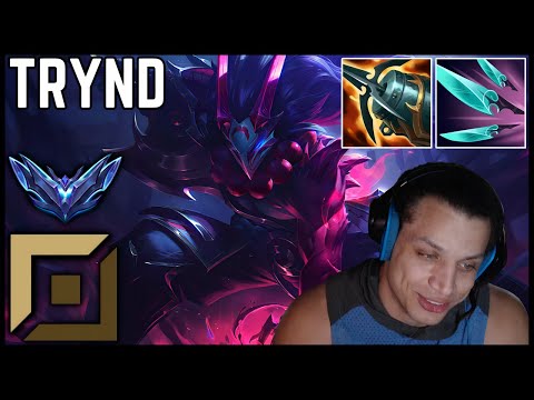 ⚔️ Tyler1 THIS CHAMP IS FREELO | Tryndamere Top Full Gameplay | Season 13 ᴴᴰ