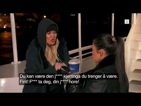 Kardashiansøstrene i full krangel: - Din gravide hore!