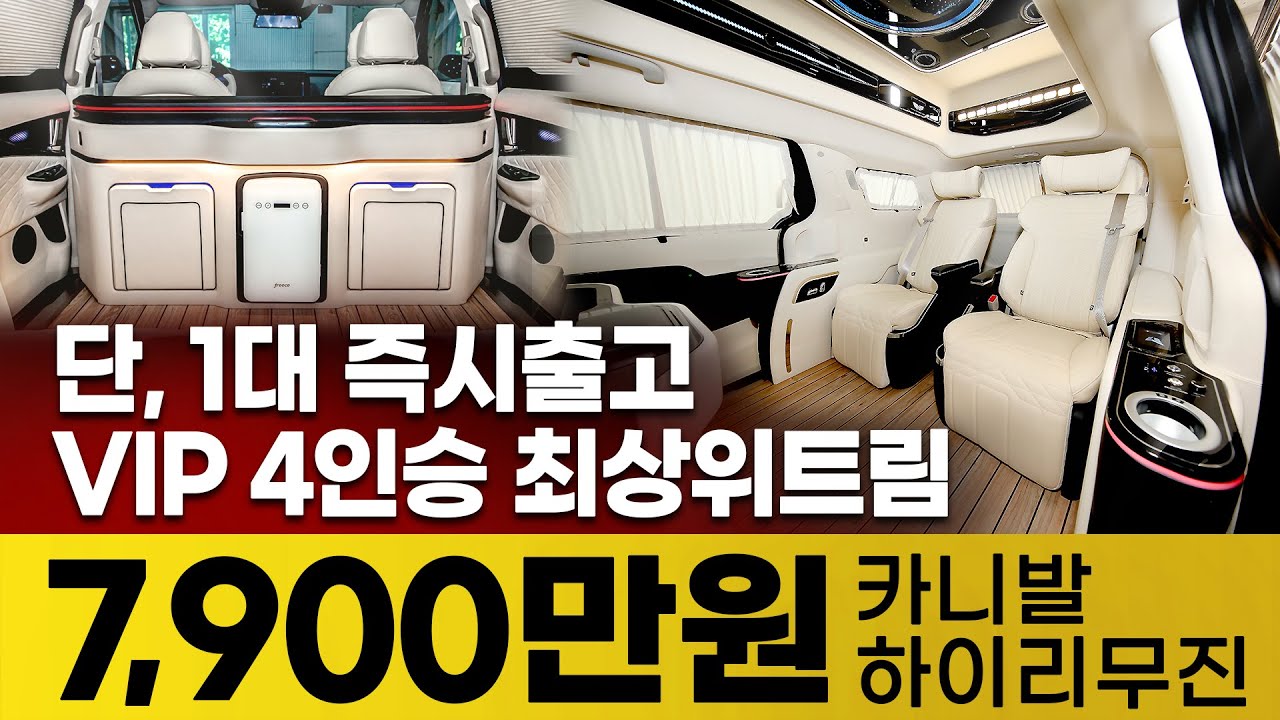 [227화] 카니발 하이리무진 VIP4 최상위트림! 오직 1분을 위한 즉시출고 서두르세요!