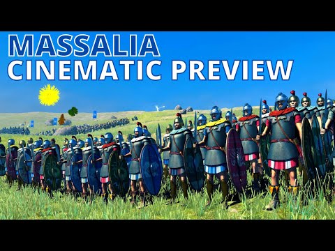 THE BEAUTIFUL NEW UNITS OF MASSALIA! - Cinematic Preview - RTR Imperium Surrectum [v0.6]