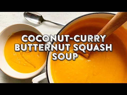 Coconut Curry Butternut Squash Soup