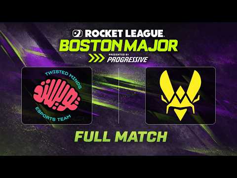 [FULL MATCH] Twisted Minds vs Vitality | RLCS 2026 Boston Major | Group Stage