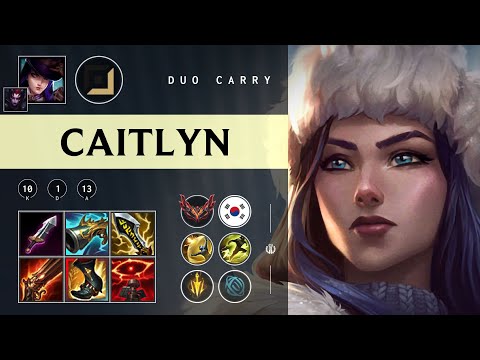 Caitlyn ADC vs Aphelios - KR Grandmaster Patch 25.24
