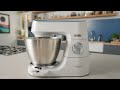 Kenwood KVC65.001WH Chef Titanium Baker Stand Mixer with 5L Bowl - White