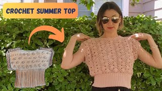Crochet Summer Top: from the idea to the final result!