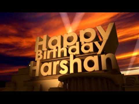 Happy Birthday Harshan