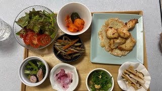 広島　Vlog#230 フルタイム主婦　平凡な暮らし　作り置き　時短料理　夜ご飯　犬のいる暮らし🐕
