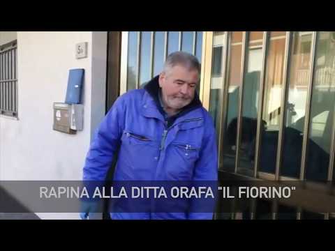 RAPINA ALLA DITTA ORAFA "IL FIORINO"