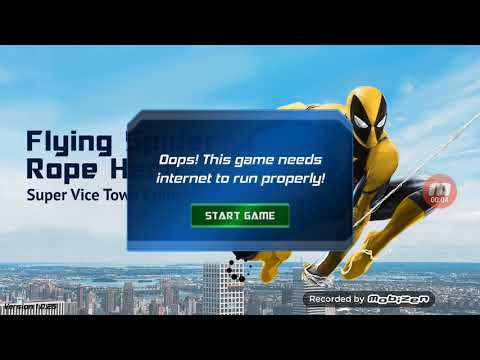 Flying spider Rope hero