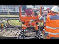 Sleeper tamping machine