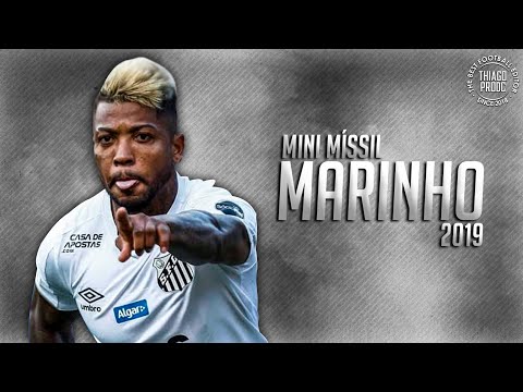 Marinho "Mini Míssil Aleatório" ► Santos ● Skills & Goals 2019 | HD