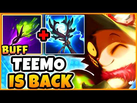 RIOT JUST MADE TEEMO JUNGLE A NIGHTMARE WITH THE NEW BUFFS...