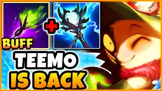 RIOT JUST MADE TEEMO JUNGLE A NIGHTMARE WITH THE NEW BUFFS...