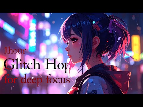 [1 HOUR] Futuristic Glitch Hop Music for Deep Focus | 集中のためのGlitch Hop作業用BGM