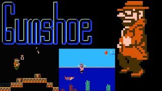 Gumshoe (NES Zapper) video game version | 1-loop session 🎮