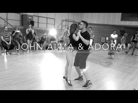 K I Z O M B A 📽  JOHNALMA & ADORA 💔  AfroLatino #Kizomba Sevilla 2016 #lovekiz