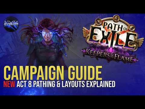 [PoE] Optimized Act 8 Zone and Levelling Guide, including new Underbelly Pathing