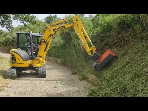 Komatsu PC 45 -- Trincia QM