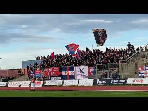 Ultras Civitanovese in casa contro la Fermana 2024-25.