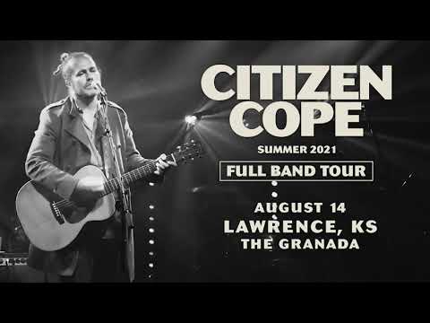 Citizen Cope - August Tour 2021