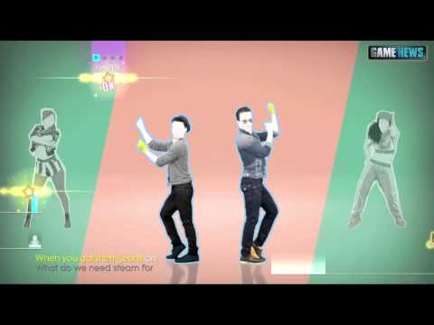 Robin Thicke   BLURRED LINES Lyrics & Dance Moves Just Dance 2014) (HD)