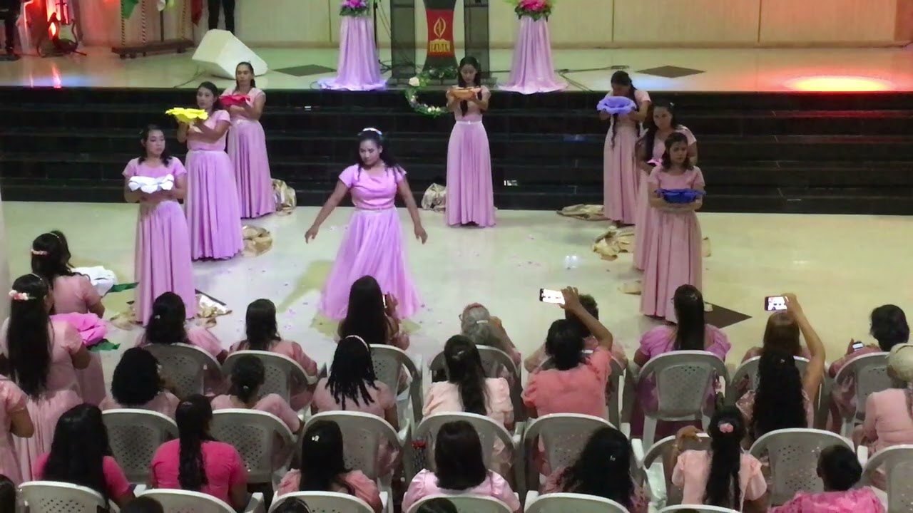 X Congresso de Mulheres Tema Florescendo no Deserto Coreografia Tempo de Florescer 🌼💐🌹🌺🌷🌸
