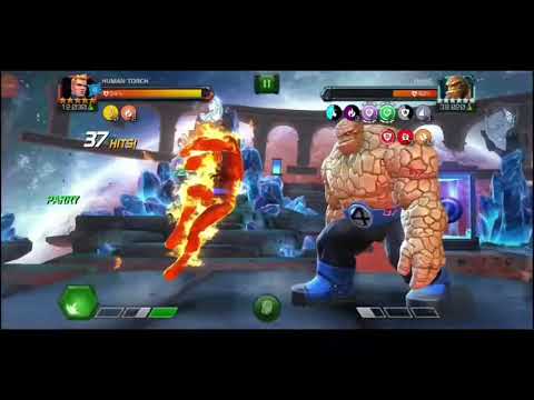 [MCoC] How to beat boss rush Thing with Human Torch