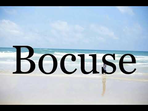 How To Pronounce Bocuse🌈🌈🌈🌈🌈🌈Pronunciation Of Bocuse