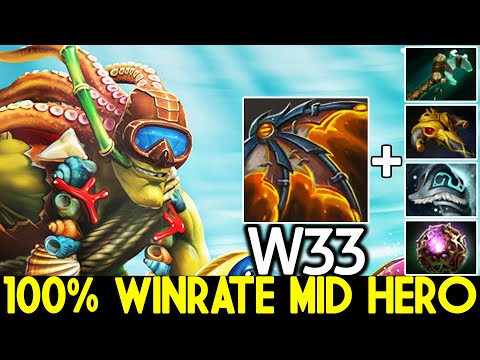 W33 [Batrider] Imba 100% Winrate Mid Hero in Ranked Dota 2