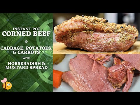 Instant Pot Corned Beef and Cabbage, Potatoes, and...