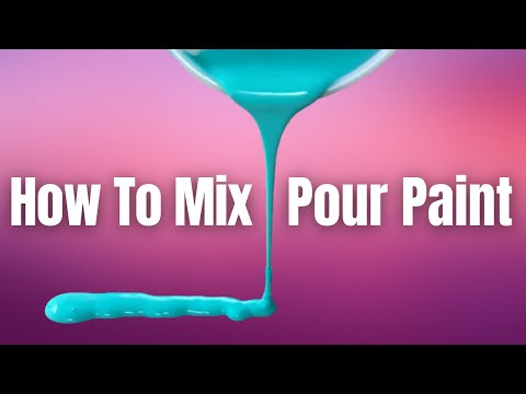 Paint Ratios for Fluid Painting | Swipe, Dutch, and Flip Cup Techniques