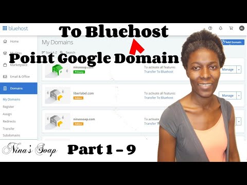 How to Point Google Domain to Bluehost - Part 1 of 9