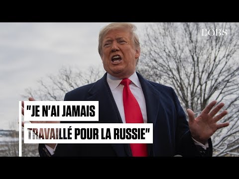 Donald Trump nie avoir travaillé en secret pour la Russie