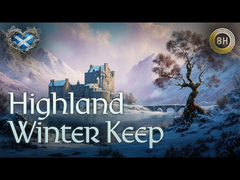❄️ Highland Winter Keep | 8 Hour Celtic Ambient Music for Writing, Focus & Creative Flow