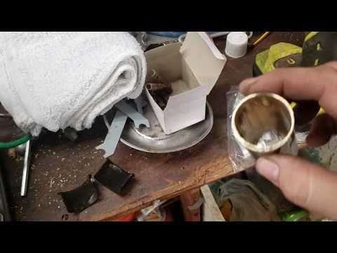 How to fix the exhaust gasket on a Kawasaki prairie atv